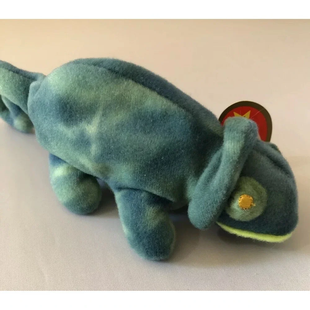 Ty Vintage Teenie Beanie Babies Iggy the Iguana McDonalds Happy Meal Toy Retired